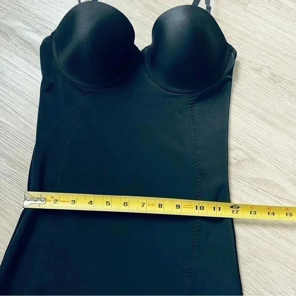 La SENZA BLACK SHAPEWEAR PUSH-UP BUSTIER SNATCH LOOK SIZE  LARGE - Picture 8 of 12